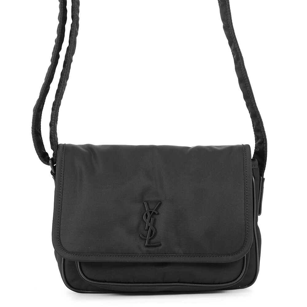 Saint Laurent Paris Niki Messenger Shoulder Bag Black